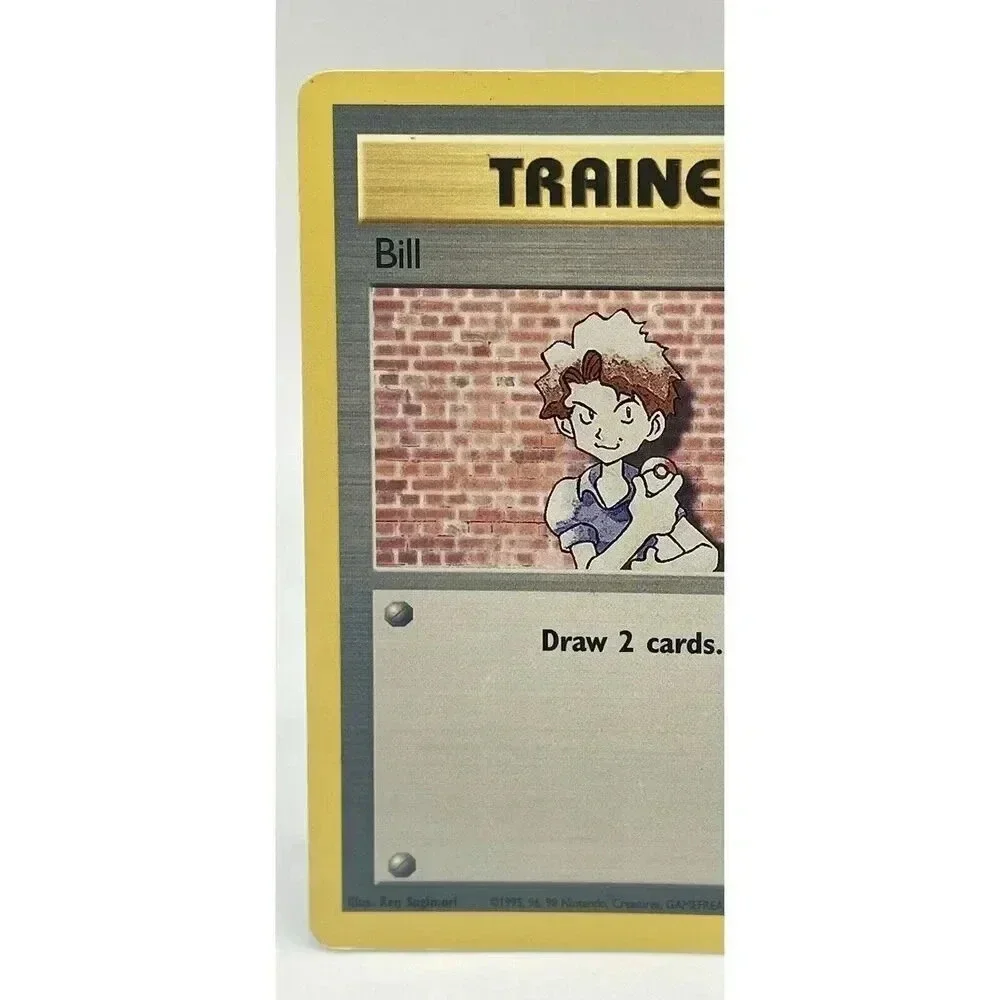Bill 91/102 Pokemon Trainer Card Base WOTC Vintage‎ 1999 MP